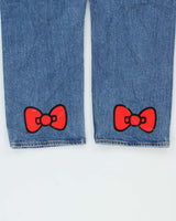 Levi's x Hello Kitty Women's Ribcage Big E High-Rise Relaxed Straight Leg Denim Jeans - W31 L27