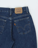 Vintage 1998 Levi's Women's Orange Tab Batwing Made In USA High-Rise Bootcut Denim Jeans - W28 L31