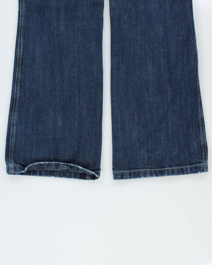 Vintage Y2K 00s Diesel Women's Low Rise Embroidered Relaxed Bootcut Flare Jeans - W30 L30