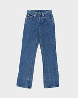 Vintage 1990s Polo Jeans Ralph Lauren Women's High Waisted Made In Canada Bootcut Denim Jeans - W26 L32