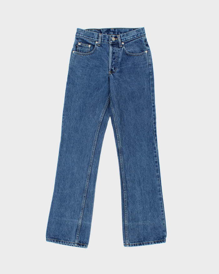 Vintage 1990s Polo Jeans Ralph Lauren Women's High Waisted Made In Canada Bootcut Denim Jeans - W26 L32