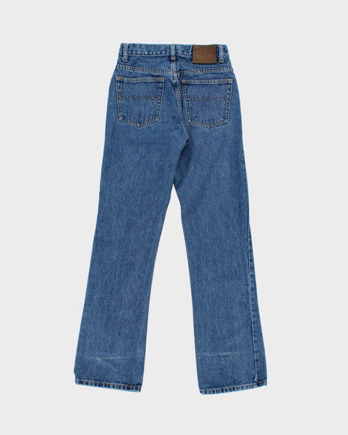 Vintage 1990s Polo Jeans Ralph Lauren Women's High Waisted Made In Canada Bootcut Denim Jeans - W26 L32