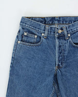 Vintage 1990s Polo Jeans Ralph Lauren Women's High Waisted Made In Canada Bootcut Denim Jeans - W26 L32