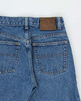 Vintage 1990s Polo Jeans Ralph Lauren Women's High Waisted Made In Canada Bootcut Denim Jeans - W26 L32