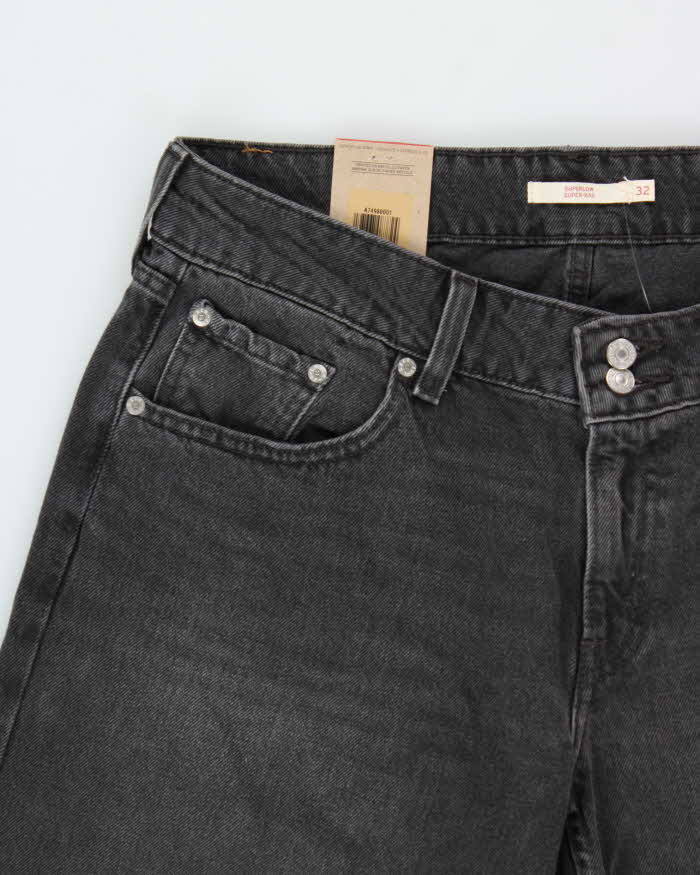 DSWT Levi's Women's 'Super Low' Loose Wide Leg Denim Jeans - W34 L32