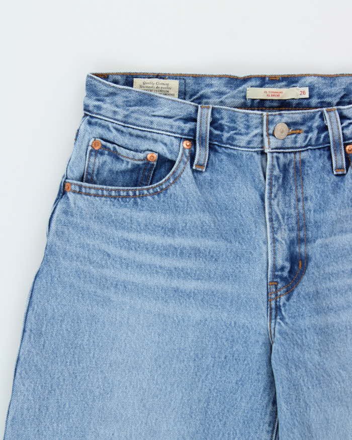Levi's Premium 'XL Straight' Women's High Rise Ultra Wide Leg Denim Jeans - W28 L30