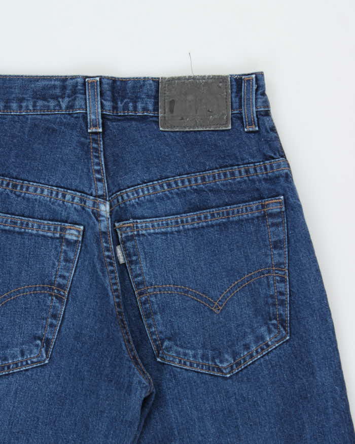 Vintage 1995 Levi's SilverTab Batwing Made In USA Women's High Waisted 'Straight + Loose' Denim Jeans - W26 L27