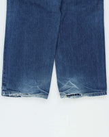 Vintage 1995 Levi's SilverTab Batwing Made In USA Women's High Waisted 'Straight + Loose' Denim Jeans - W26 L27