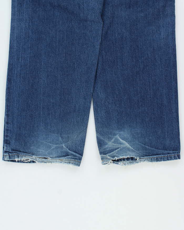 Vintage 1995 Levi's SilverTab Batwing Made In USA Women's High Waisted 'Straight + Loose' Denim Jeans - W26 L27