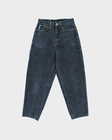 Vintage 1990s Puma Women's High Waisted Relaxed Fit Carrot Top Denim Jeans - W26 L26