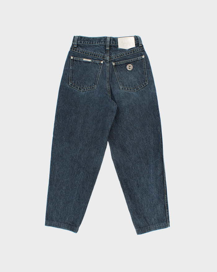 Vintage 1990s Puma Women's High Waisted Relaxed Fit Carrot Top Denim Jeans - W26 L26