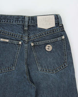 Vintage 1990s Puma Women's High Waisted Relaxed Fit Carrot Top Denim Jeans - W26 L26