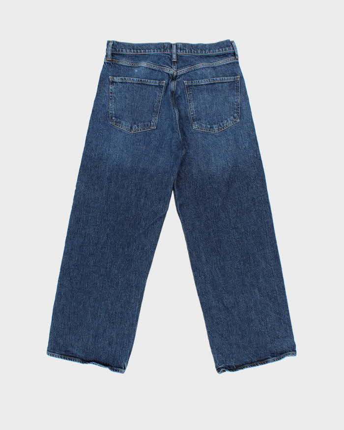 Agolde Women's High Rise Wide Leg Denim 'Ren' Jeans - W31 L28