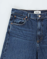 Agolde Women's High Rise Wide Leg Denim 'Ren' Jeans - W31 L28