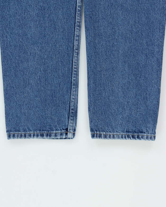 Vintage 1990s Guess Made In USA Women's High Rise Relaxed Fit Carrot Top Denim Jeans - W25 L30