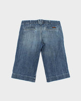 Vintage Y2k 2000s For All Man Kind Denim Capris - W32