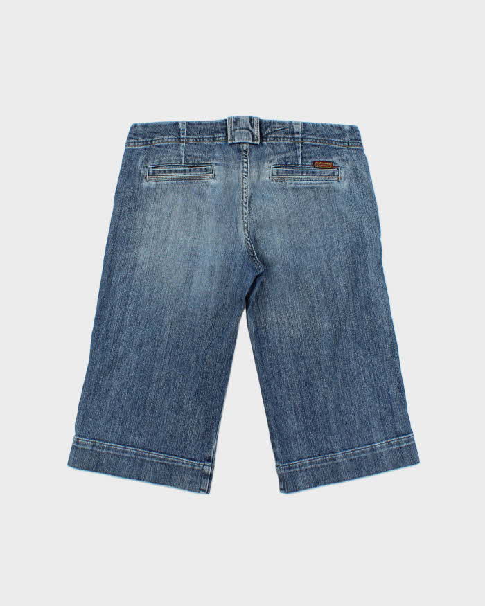 Vintage Y2k 2000s For All Man Kind Denim Capris - W32