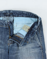 Vintage Y2k 2000s For All Man Kind Denim Capris - W32