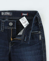 Vintage Y2k 2000s Silver Jeans Company Dark Wash Mid Capris - W28