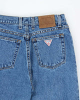 Vintage 1990s Guess Mid Wash Jeans - W27 L31