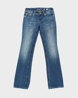 Vintage Y2k 2000s Miss Me Rhinestone Bootcut Jeans - W30 L34