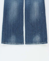 Vintage Y2k 2000s Miss Me Rhinestone Bootcut Jeans - W30 L34