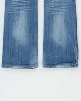 Vintage Y2k 2000s Miss Me Studded Rhinestone Bootcut Jeans - W27 L27