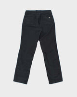Vintage The North Face Women's Mid-Rise Embroidered Straight Leg Canvas Denim Hiking Jeans - W28 L30
