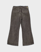 Vintage Y2K 00s Rich &amp; Skinny Women's Mid-Rise Stone Wash Denim Made In USA Bootcut Flared Jeans - W32 L30