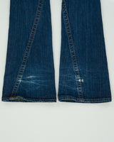 Vintage Y2K 2000s True Religion 'Joey' Twisted Seam Flared Jeans - W26 L32