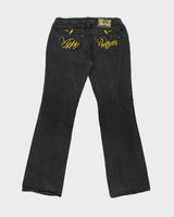 Vintage Y2K 2000s Apple Bottom Embroidered Bootcut Jeans - W32 L32