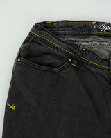 Vintage Y2K 2000s Apple Bottom Embroidered Bootcut Jeans - W32 L32