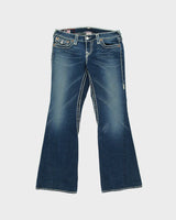 Vintage Y2K 00s True Religion 'Joey' Twisted Seam Bootcut Jeans - W30 L29