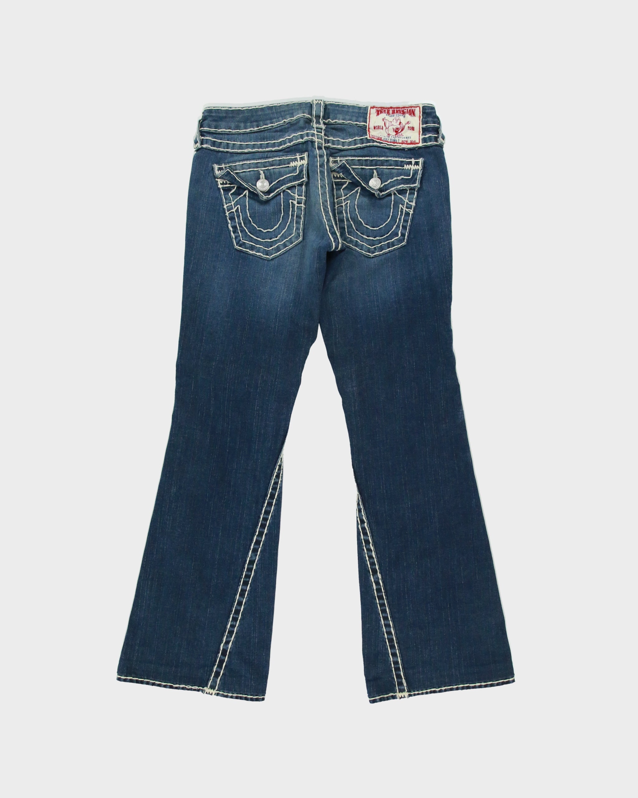 Vintage Y2K 00s True Religion 'Joey' Twisted Seam Bootcut Jeans - W30 L29
