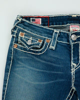 Vintage Y2K 00s True Religion 'Joey' Twisted Seam Bootcut Jeans - W30 L29