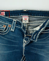Vintage Y2K 00s True Religion 'Joey' Twisted Seam Bootcut Jeans - W30 L29