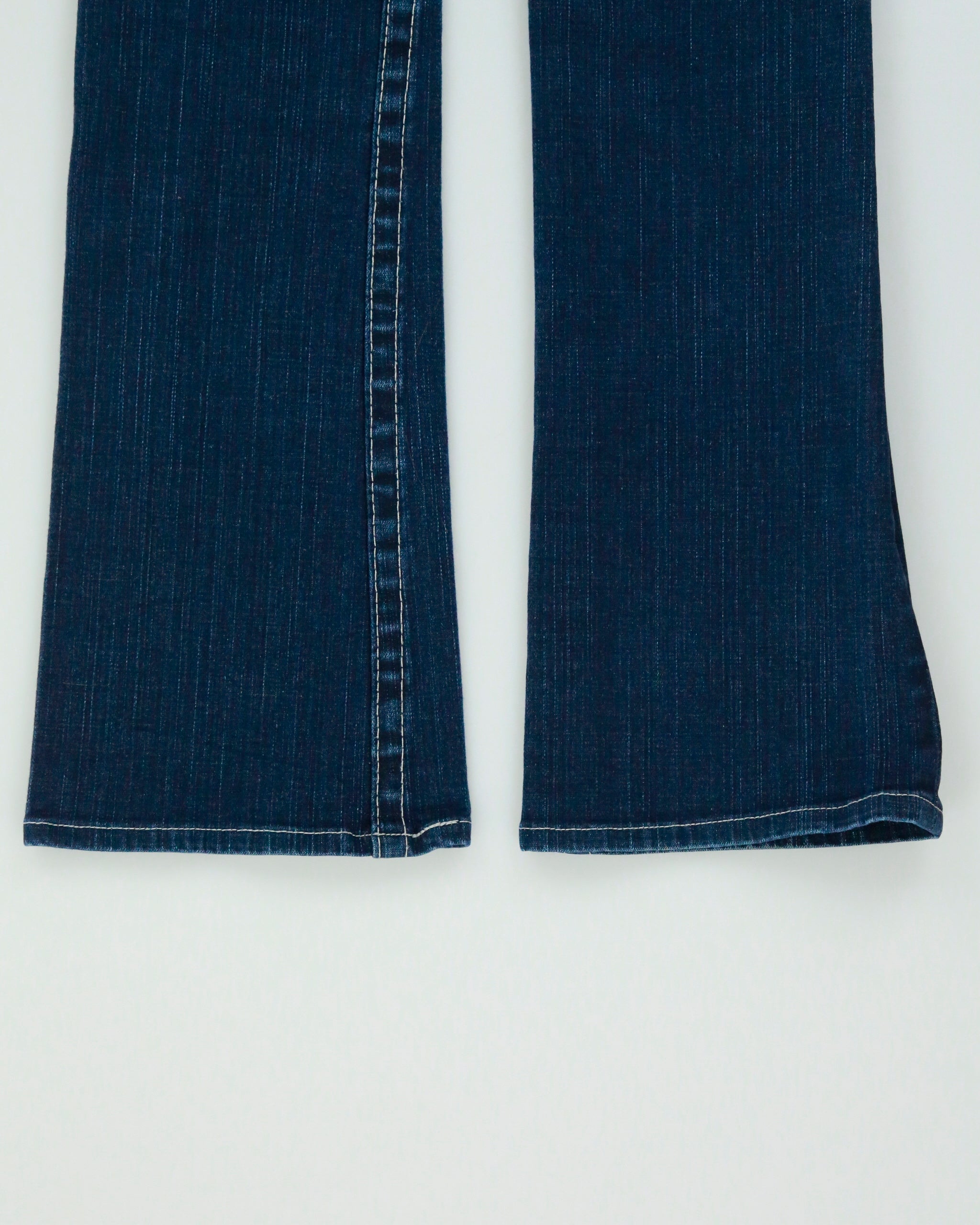 Vintage Y2K 2000s True Religion 'Ricky' Rhinestone Detail Jeans - W28 L30