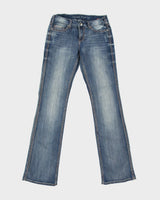 Vintage Y2K 2000s Cowgirl Tuff Co Embroidered Bootcut Jeans - W29 L33
