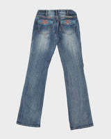 Vintage Y2K 2000s Cowgirl Tuff Co Embroidered Bootcut Jeans - W29 L33