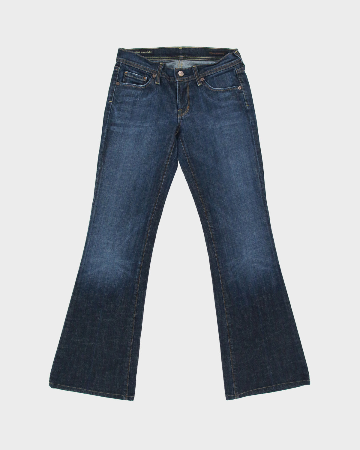 Vintage Y2K 2000s Citizens Of Humanity 'Ingrid' Low Rise Flared Jeans - W28 L30