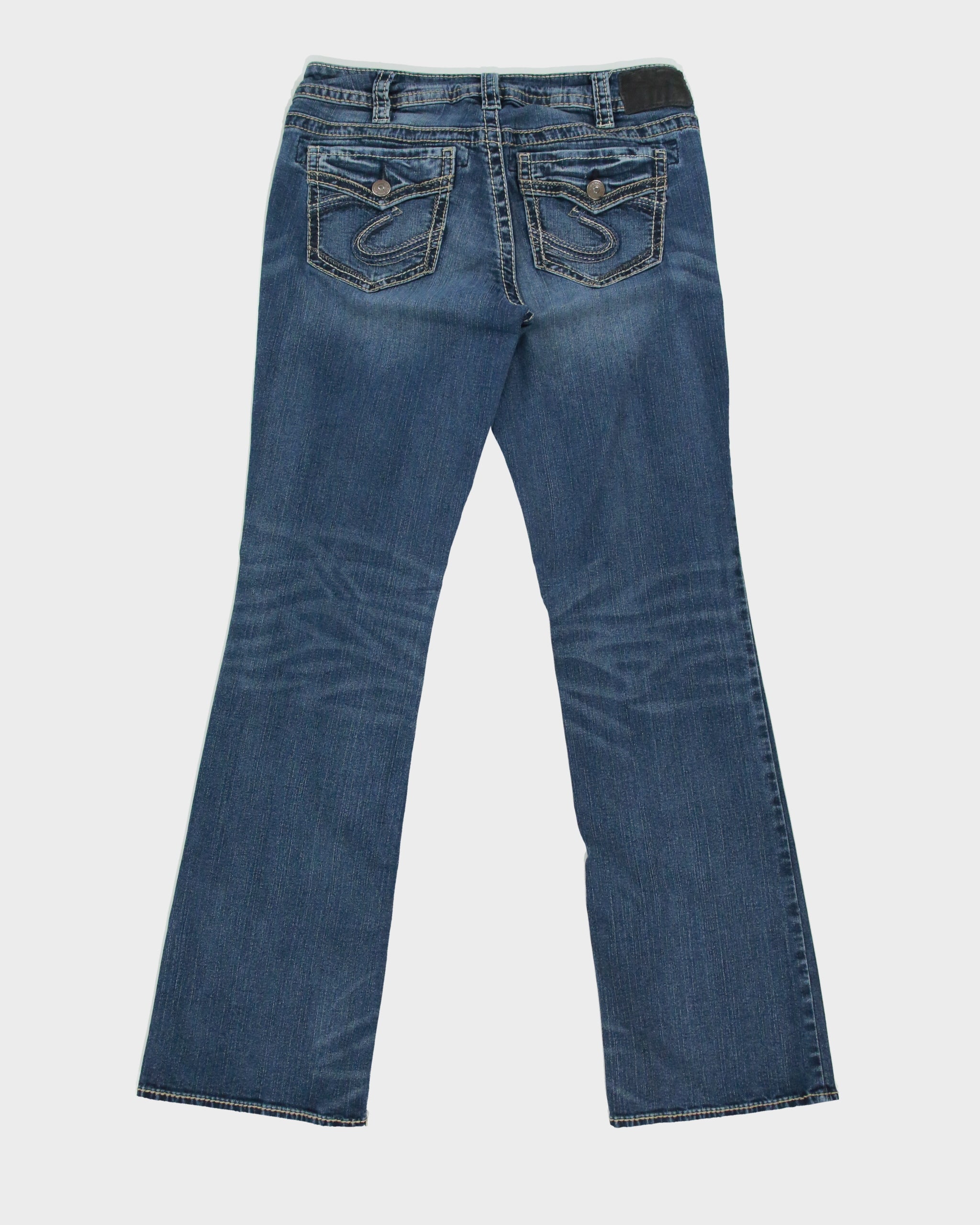 Vintage Y2K 2000s Silver Jeans Company 'Suki' Slim Bootcut Jeans - W32 L32