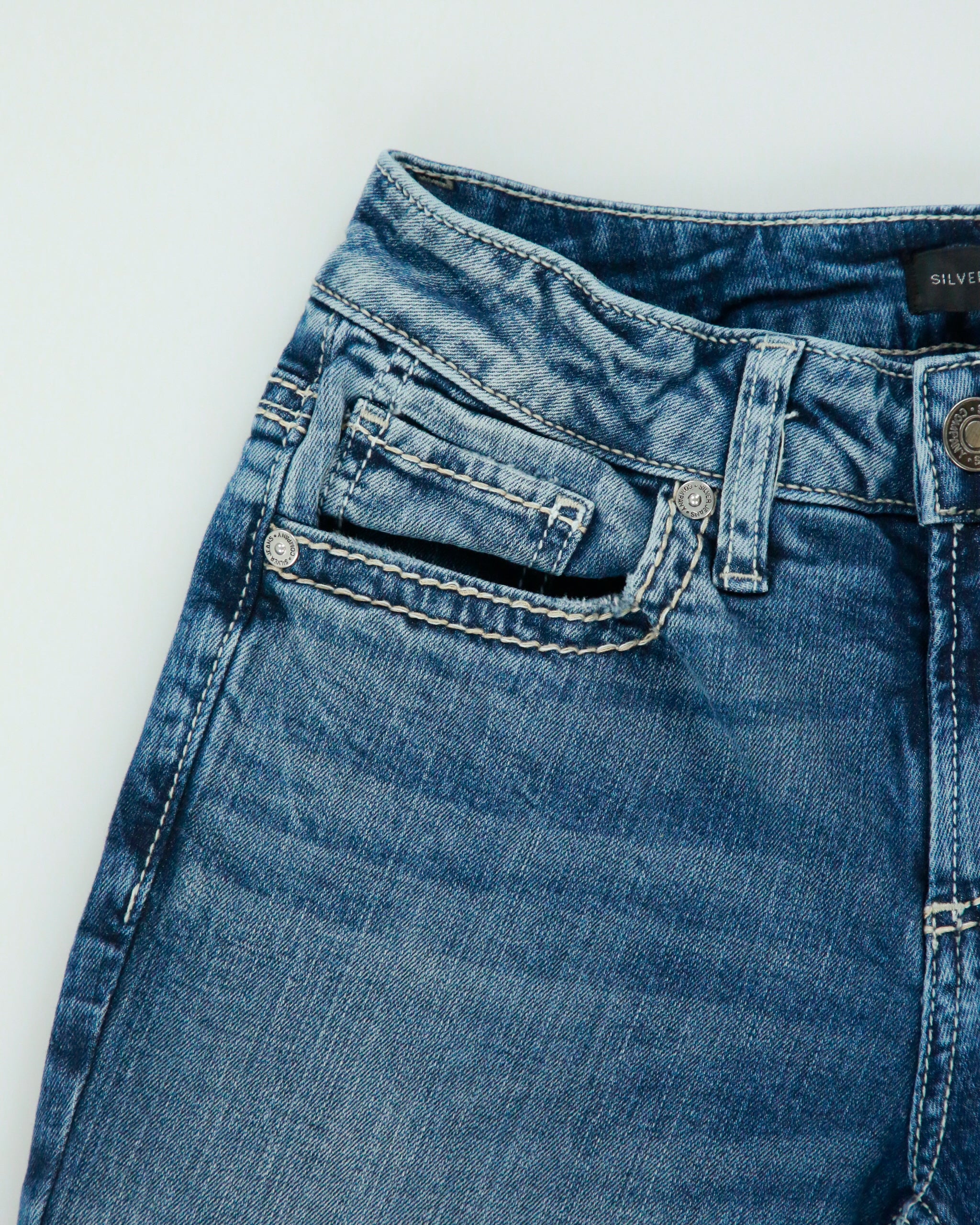 Vintage Y2K 2000s Silver Jeans Company 'Suki' Bootcut Jeans - W26 L31