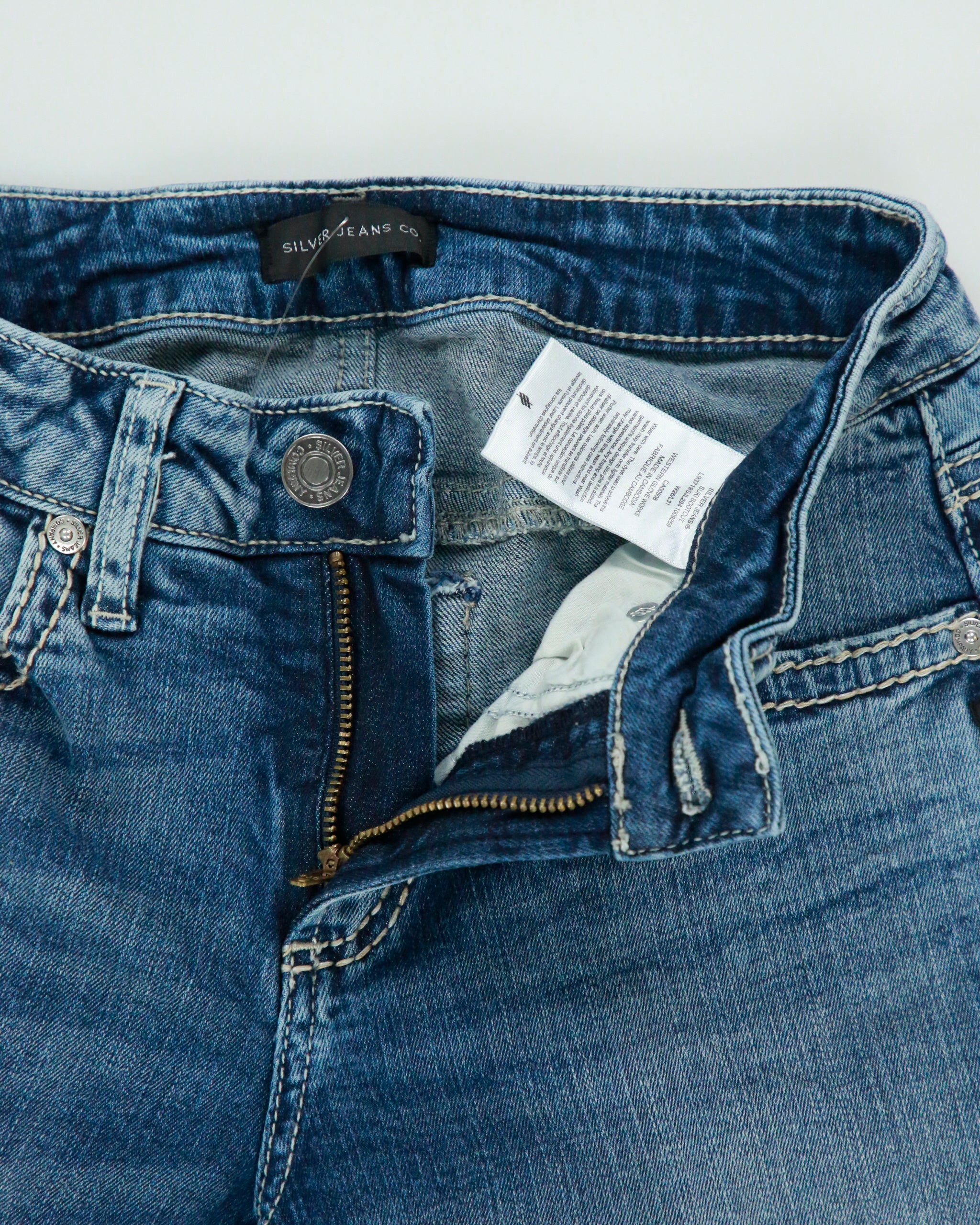 Vintage Y2K 2000s Silver Jeans Company 'Suki' Bootcut Jeans - W26 L31
