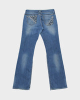 Vintage Y2K 2000s Cruel Embroidered Bootcut Jeans - W31 L30
