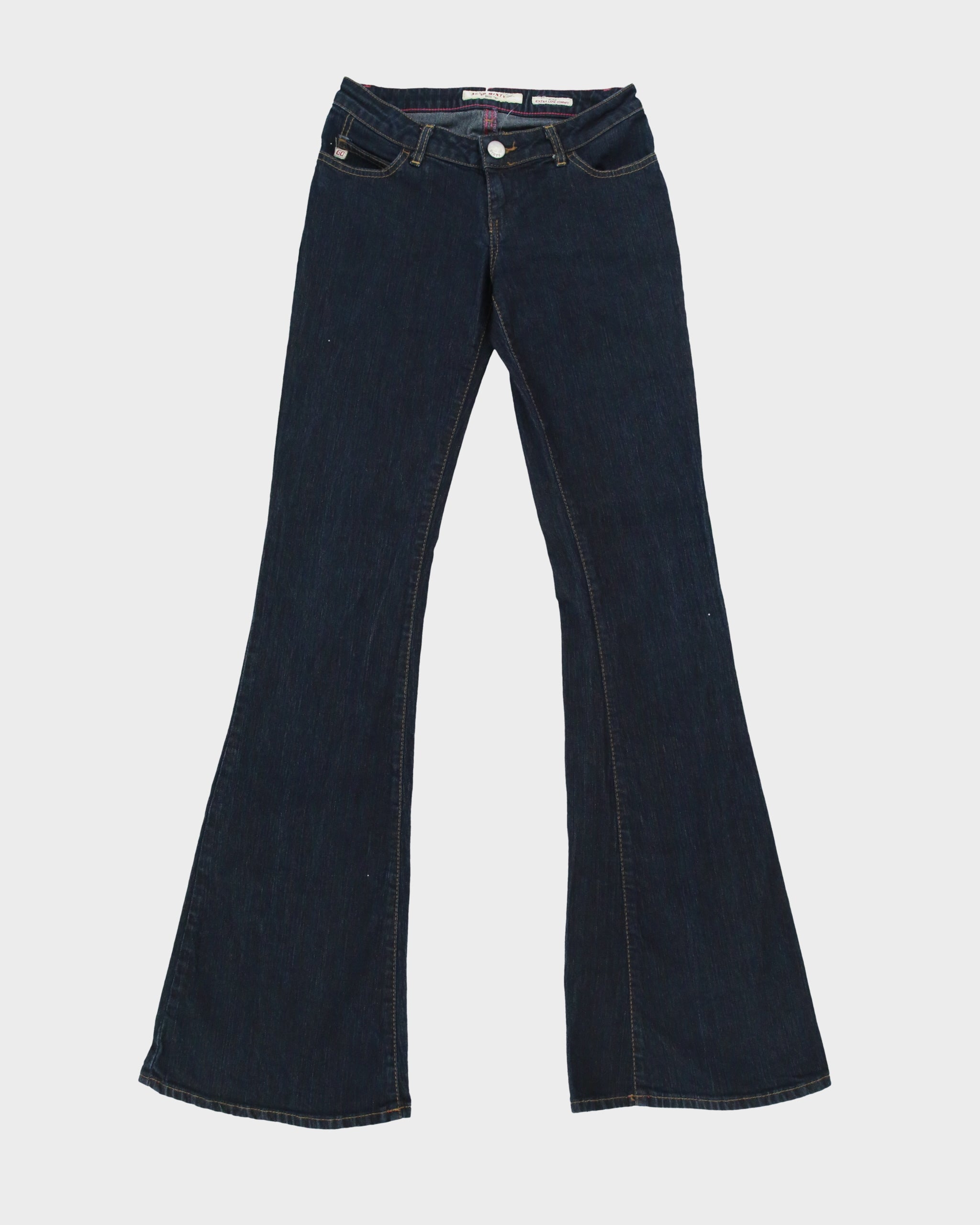 Vintage Y2K 2000s Miss Sixty 'Extra Low Tommy' Flared Jeans - W26 L32