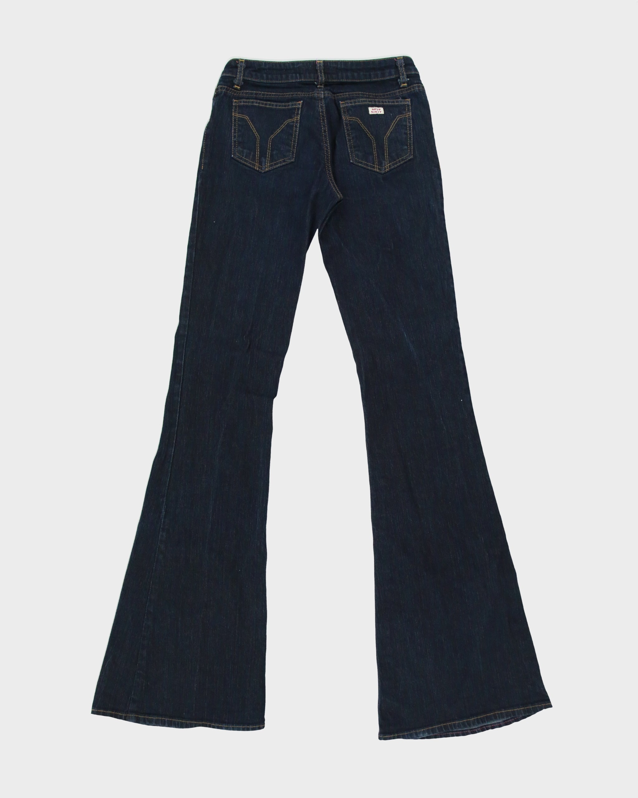 Vintage Y2K 2000s Miss Sixty 'Extra Low Tommy' Flared Jeans - W26 L32
