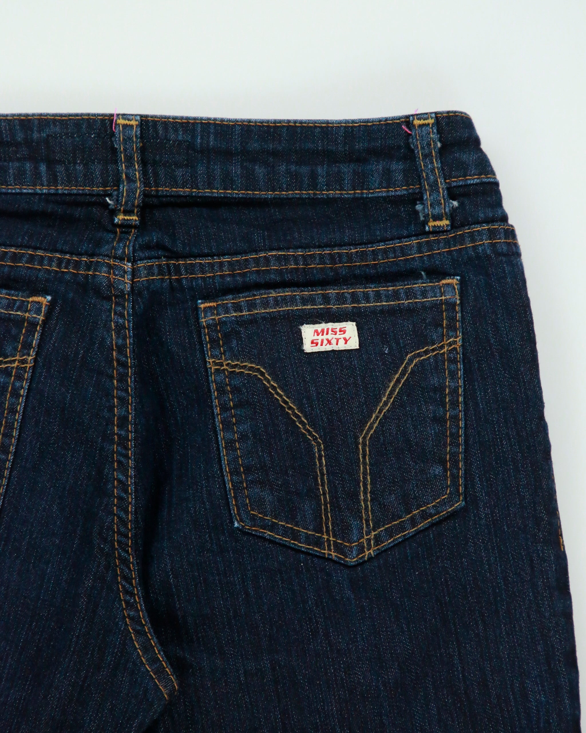 Vintage Y2K 2000s Miss Sixty 'Extra Low Tommy' Flared Jeans - W26 L32