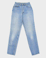 Vintage 1988 Levi's 534 Made In Canada High Waisted Slim Fit Jeans - W24 L30