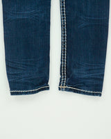 Vintage Y2K 00s L.A. Idol Contrast Stitch Skinny Jeans - W28 L30