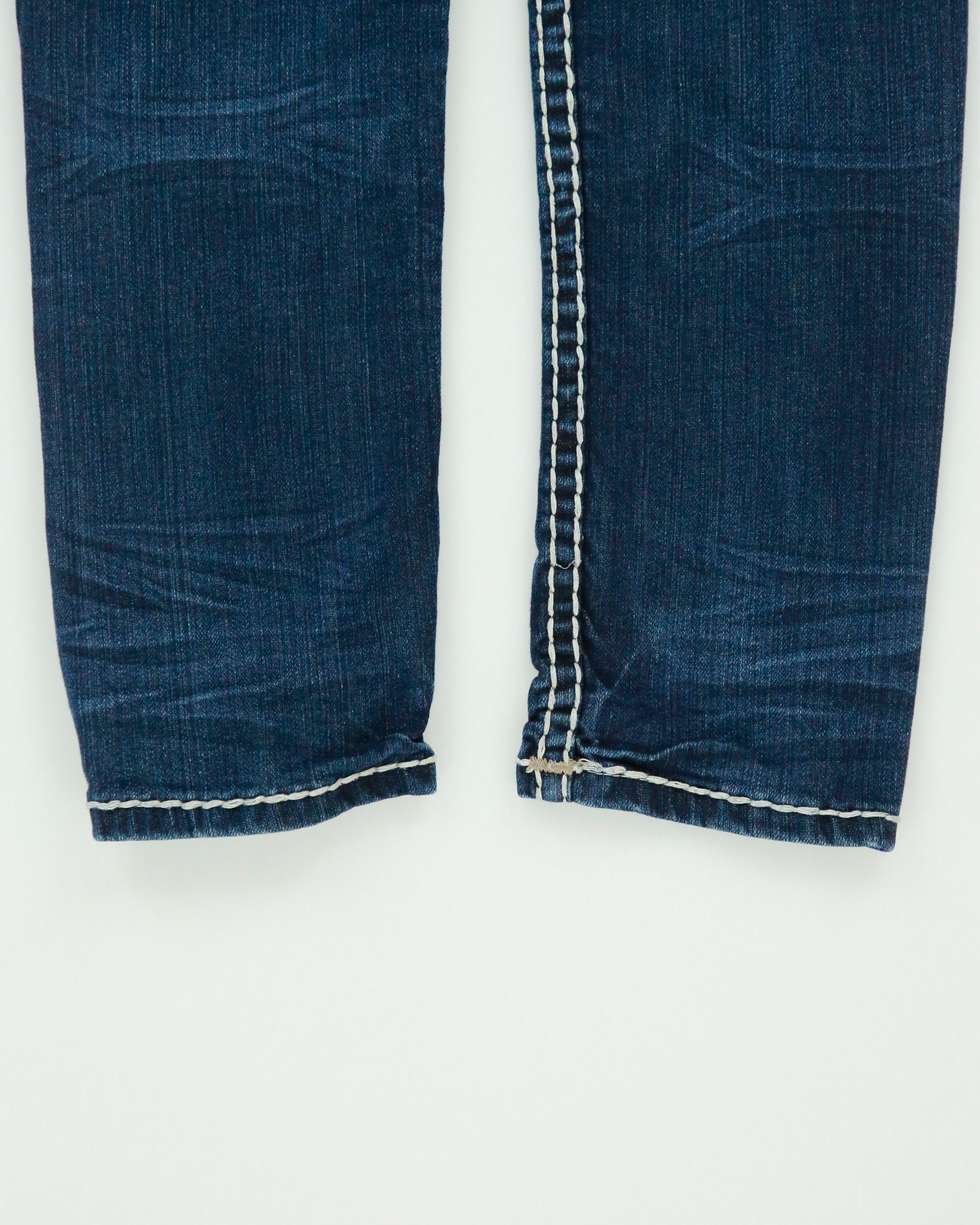 Vintage Y2K 00s L.A. Idol Contrast Stitch Skinny Jeans - W28 L30
